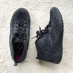 skechers burst divergent high top boots